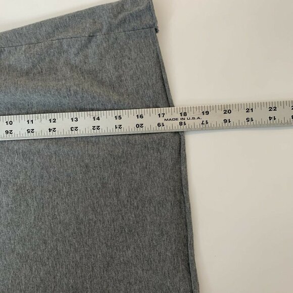 Women's Tresics Gray Short Ruffle Flutter Crop Top - Picture 6 of 6